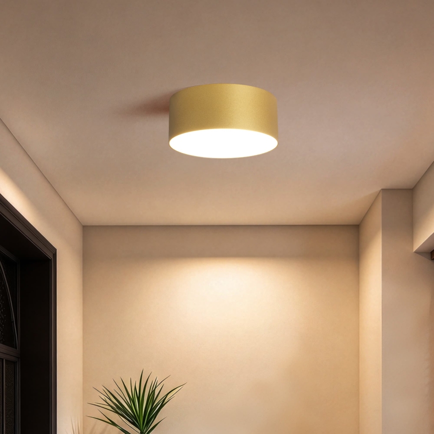BRILAGI - Plafonieră LED de baie FORIS LED/20W/230V Ø 15 cm aurie IP44