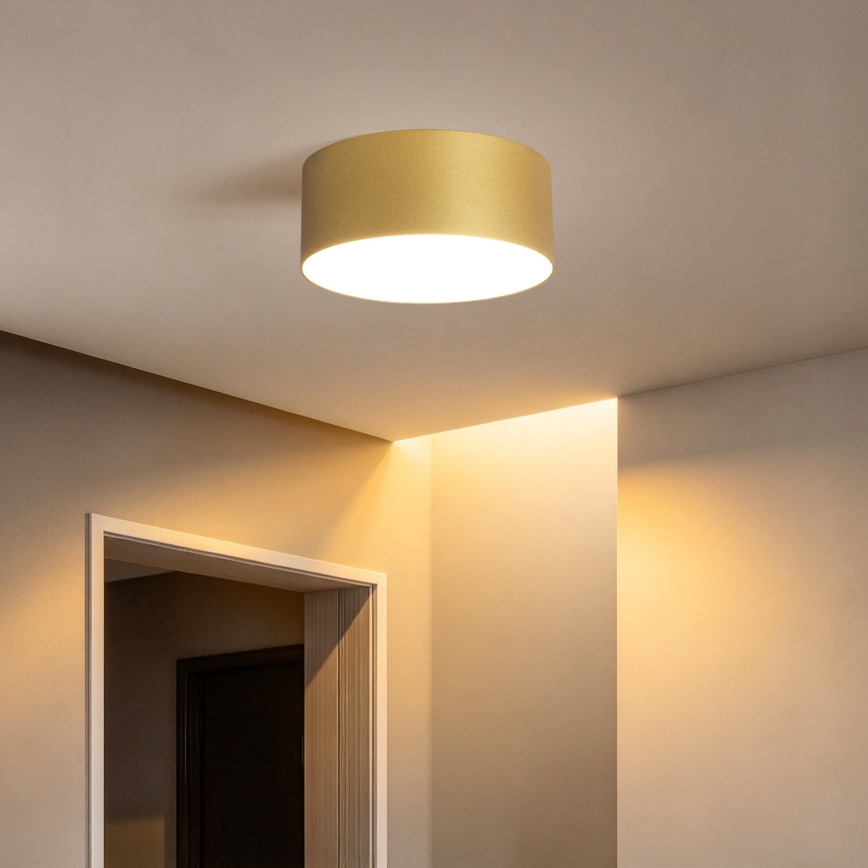 BRILAGI - Plafonieră LED de baie FORIS LED/20W/230V Ø 15 cm aurie IP44