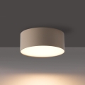 BRILAGI - LED plafonieră de exterior FORIS LED/9W/230V Ø 9 cm bej IP44