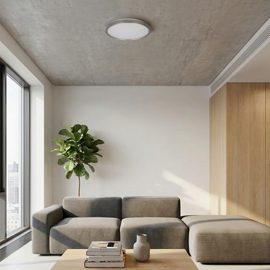 Brilagi - Plafonieră LED reglabilă FANCIA LED/48W/230V 3000-6500K Ø 39 cm antracit + telecomandă