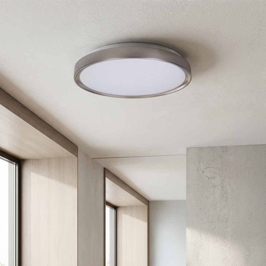 Brilagi - Plafonieră LED reglabilă FANCIA LED/48W/230V 3000-6500K Ø 39 cm antracit + telecomandă