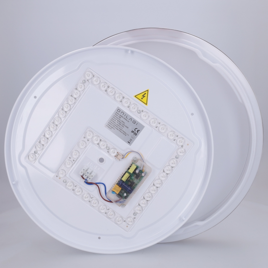 Brilagi - Plafonieră LED reglabilă FANCIA LED/48W/230V 3000-6500K Ø 39 cm antracit + telecomandă