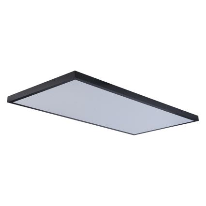 Brilagi Plafonieră LED pentru baie FRAME, 96 W, 230 V, 120 x 60 cm, 3000/4000/6000 K, IP44, negru