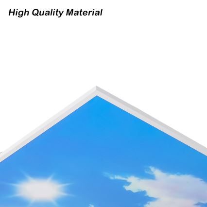 Brilagi - Plafonieră LED dimabilă SLIMFRAME SKY LED/80W/230V 120x60 cm 3000-6000K argintiu/albastru + telecomandă