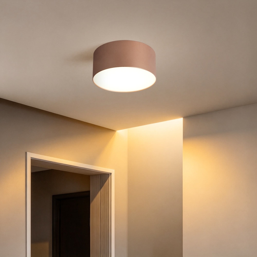BRILAGI - LED Plafonieră de baie FORIS LED/14W/230V diam. 12 cm finisaj bronzat IP44