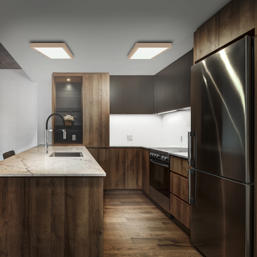 Brilagi - Plafonieră LED pentru baie FRAME LED/50W/230V 120x30 cm IP44 bej