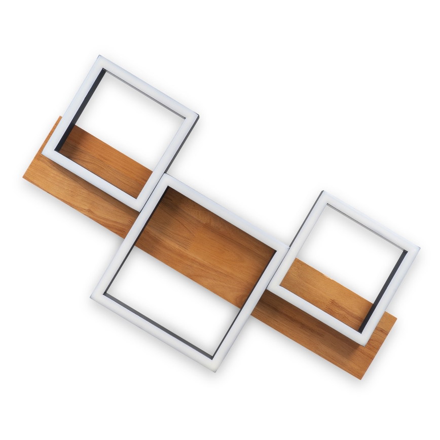 BRILAGI - LED Plafonieră PLANK LED/30W/230V 4000K 34,5x65 cm lemn