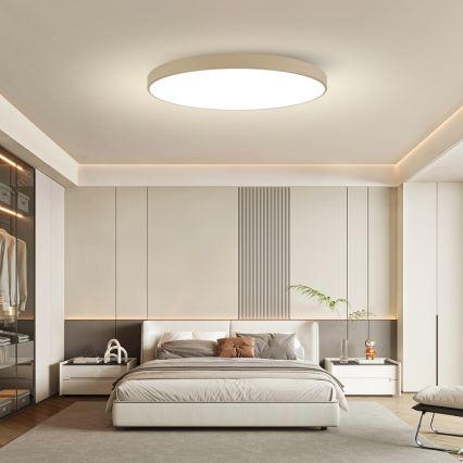 Brilagi - Plafonieră LED POOL, 180 W, 230 V, 3000/4500/6000 K, diam. 120 cm, bej