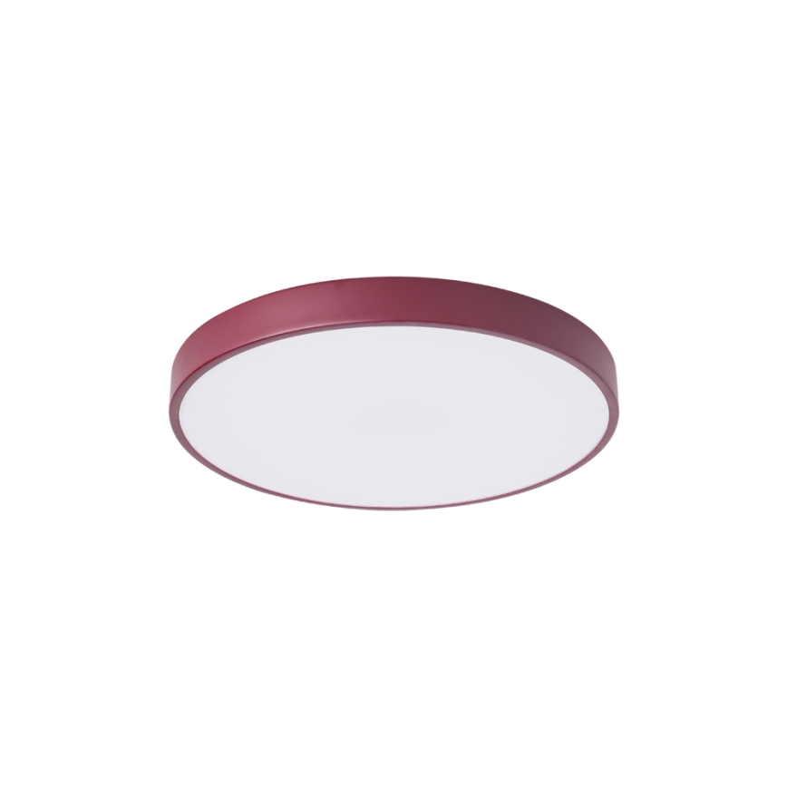 Brilagi - Plafonieră LED POOL, 48W/230V, 3000/4000/6000K, Ø 40 cm, vișiniu