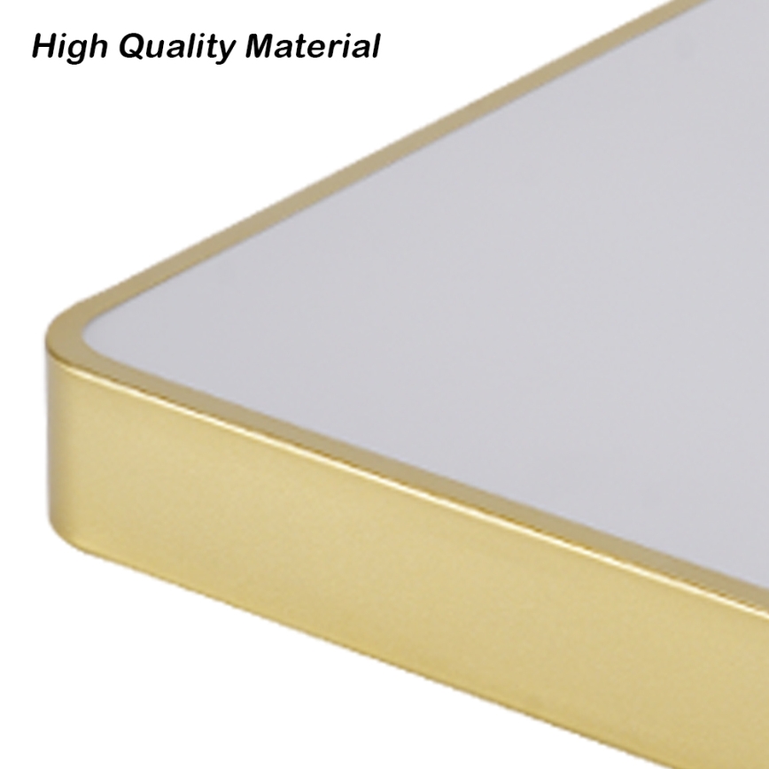 Brilagi - Plafonieră LED dimabilă POOL LED/36W/230V 3000-6000K 40x40 cm auriu + telecomandă