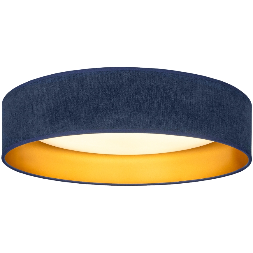 Brilagi - Plafonieră LED VELVET SIMPLE LED/24W/230V 3000K Ø 45 cm albastru/auriu