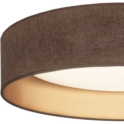 Brilagi - Plafonieră LED VELVET SIMPLE LED/24W/230V 4000K Ø 45 cm maro/auriu