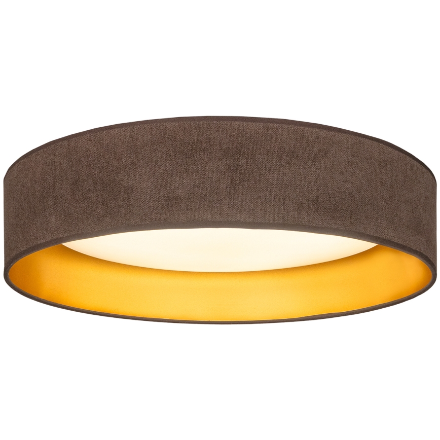 Brilagi - Plafonieră LED VELVET SIMPLE LED/36W/230V 3000K Ø 55 cm maro/auriu