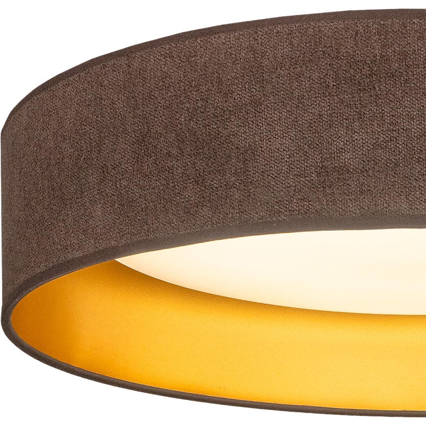 Brilagi - Plafonieră LED VELVET SIMPLE LED/36W/230V 3000K Ø 55 cm maro/auriu