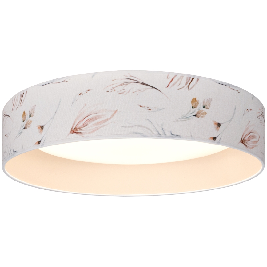 Brilagi - Plafonieră LED VELVET SIMPLE LED/36W/230V 3000K Ø 55 cm alb/flori