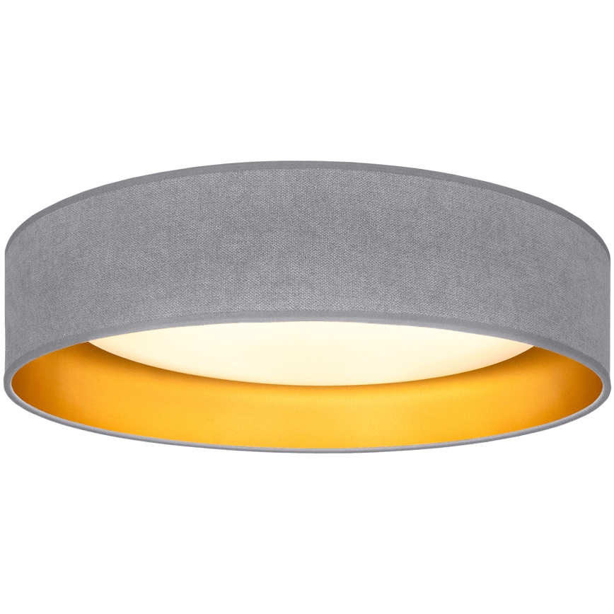 Brilagi - Plafonieră LED VELVET SIMPLE LED/36W/230V 3000K Ø 55 cm gri/auriu