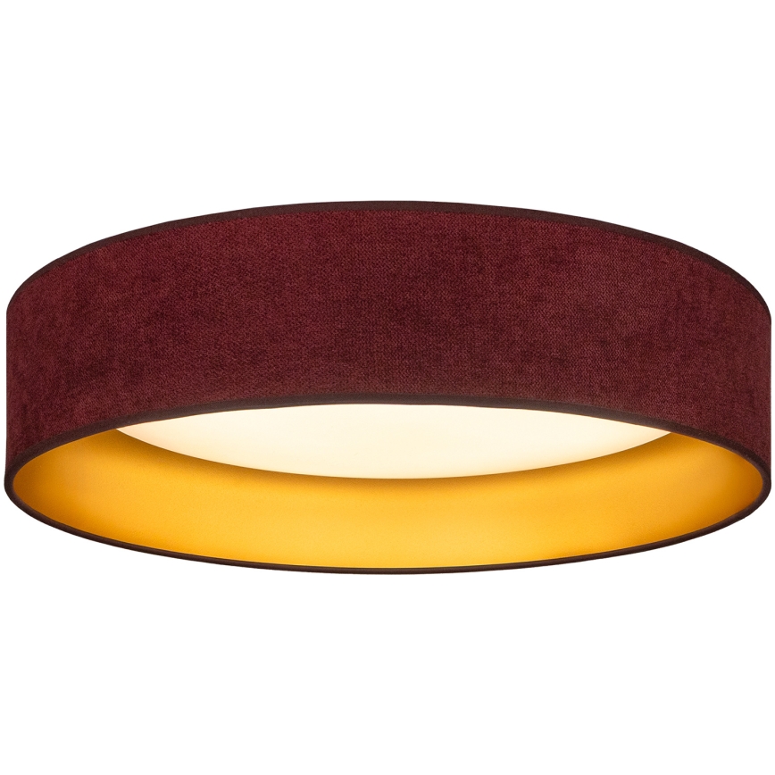 Brilagi - Plafonieră LED VELVET SIMPLE LED/36W/230V 3000K Ø 55 cm vișiniu/auriu