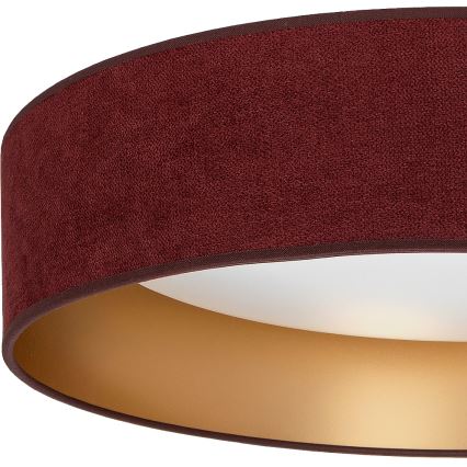 Brilagi - Plafonieră LED VELVET SIMPLE LED/36W/230V 3000K Ø 55 cm vișiniu/auriu