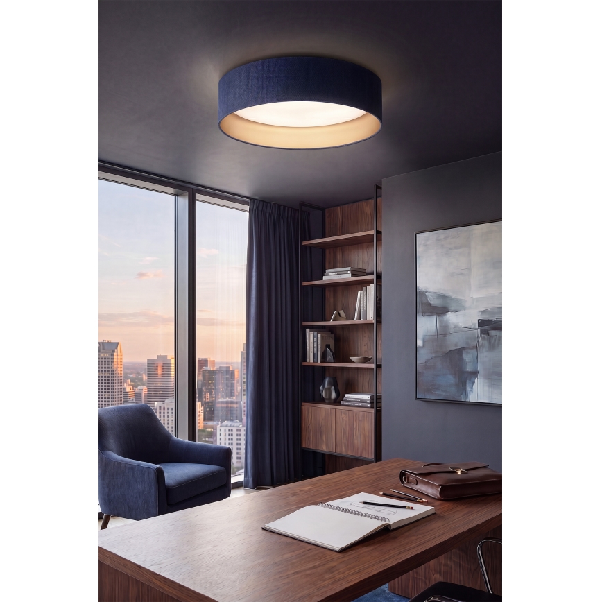 Brilagi - Plafonieră LED VELVET VARI LED/24W/230V 3000/4000/6500K Ø 45 cm albastru/auriu