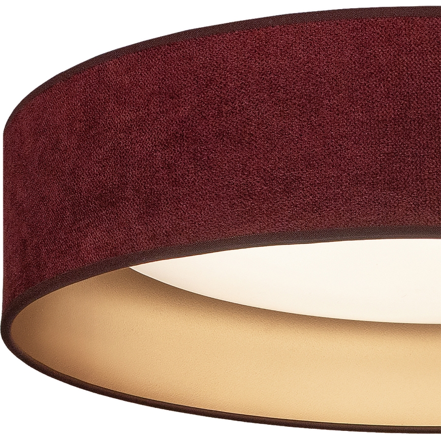Brilagi - Plafonieră LED VELVET VARI LED/24W/230V 3000/4000/6500K Ø 45 cm bordo/auriu