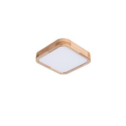 Brilagi - Plafonieră LED WOODLINE SQUARE LED/32W/230V 3000/4000/6000K stejar 30x30 cm