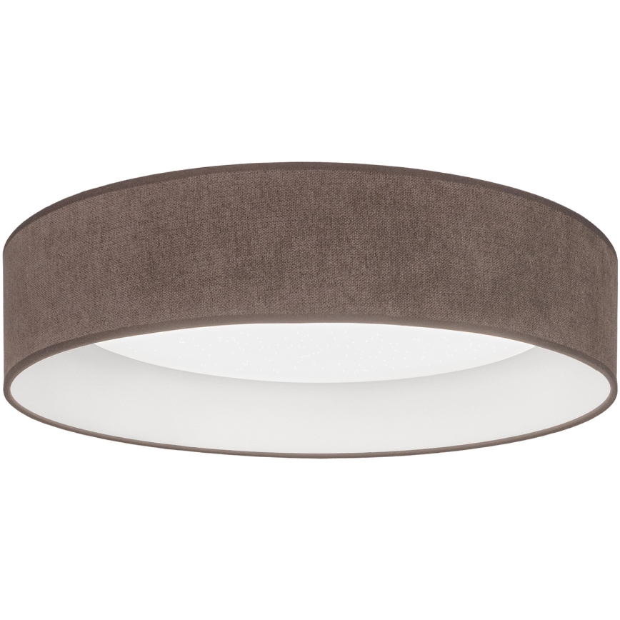 Brilagi - Plafonieră LED dimabilă VELVET SMARTIX STARS LED/24W/230V 3000-6000K Ø 45 cm maro Wi-Fi Tuya Beacon + telecomandă