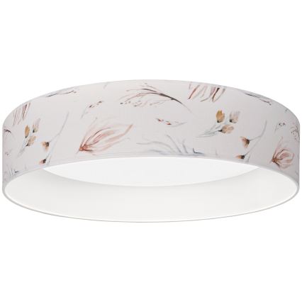 Brilagi - Corp de iluminat LED dimabil de tavan VELVET SMARTIX STARS LED/24W/230V 3000-6000K Ø 45 cm alb, model floral Wi-Fi Tuya Beacon + telecomandă