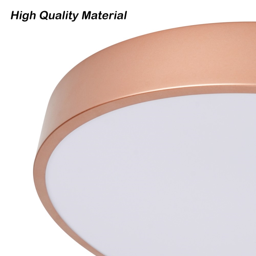 BRILAGI - Plafonieră LED dimabilă POOL LED/24W/230V 3000-6000K Ø 20 cm cupru + telecomandă