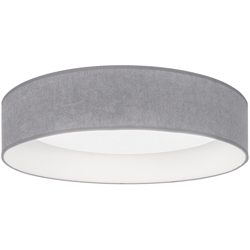 Brilagi - Plafonieră LED dimabilă VELVET SMARTIX STARS LED/24W/230V 3000-6000K Ø 45 cm gri Wi-Fi Tuya Beacon + telecomandă