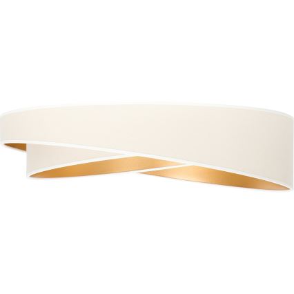 BRILAGI - Plafonieră LED dimabilă VELVET TWIST LED/36W/230V 3000-6000K Ø 65 cm Wi-Fi Tuya Beacon alb/auriu + telecomandă