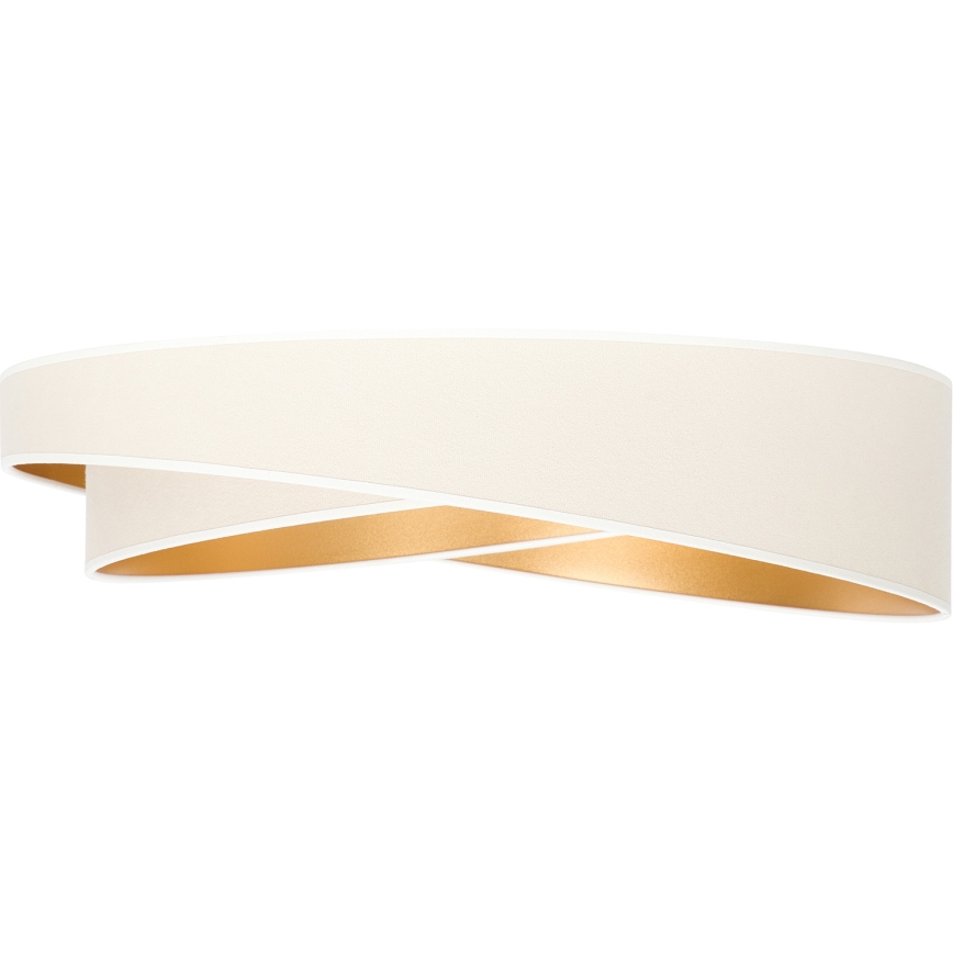 BRILAGI - Plafonieră LED dimabilă VELVET TWIST LED/36W/230V 3000-6000K Ø 65 cm Wi-Fi Tuya Beacon alb/auriu + telecomandă