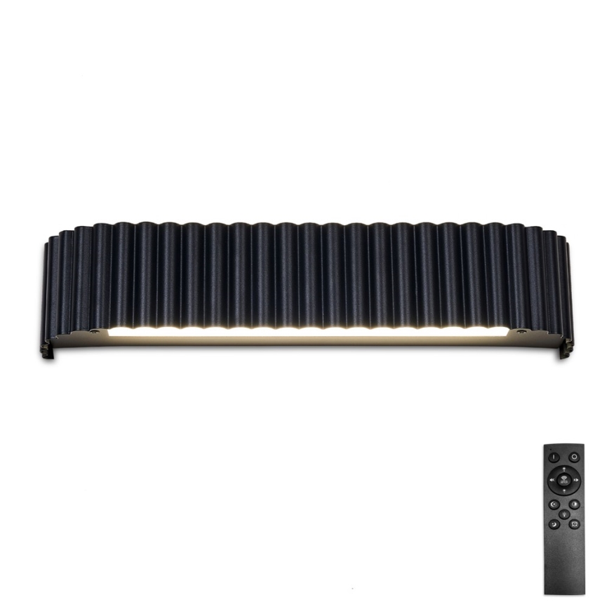 BRILAGI - Aplică de perete LED dimabilă FALCON MODERN LED/14W/230V 3000-6000K 40 cm negru + telecomandă