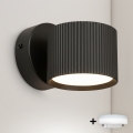 Brilagi - LED RGB+CCT Aplică de perete dimabilă STRIPY 1xGX53/14W/230V 2700-6500K Wi-Fi Tuya neagră