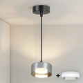 Brilagi - LED RGB+CCT lustră reglabilă suspendată pe cablu AURA LUX 1xGX53/14W/230V 2700-6500K Wi-Fi Tuya negru/fumuriu