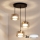 Brilagi - LED RGB+CCT Lustru suspendat dimmabil pe cablu AURA LUX 3xGX53/14W/230V 2700-6500K Wi-Fi Tuya negru/auriu