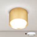 Brilagi - LED RGB+CCT Spot încastrat dimmabil SMOOTH 1xGX53/14W/230V 2700-6500K Wi‑Fi Tuya auriu