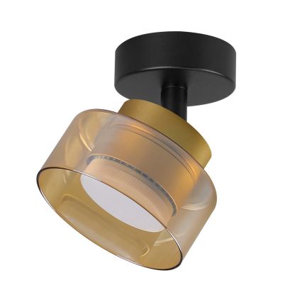 Brilagi - Spot LED reglabil RGB+CCT AURA LUX 1xGX53/14W/230V 2700-6500K Wi-Fi Tuya negru/auriu