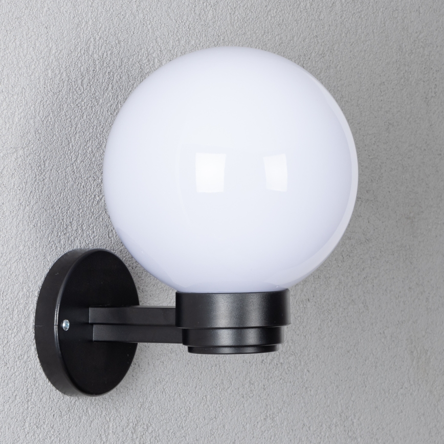 BRILAGI - HARBOR Aplica de perete pentru exterior LED RGBW reglabilă 1xE27/12W/230V 2700-6500K IP33 negru/alb
