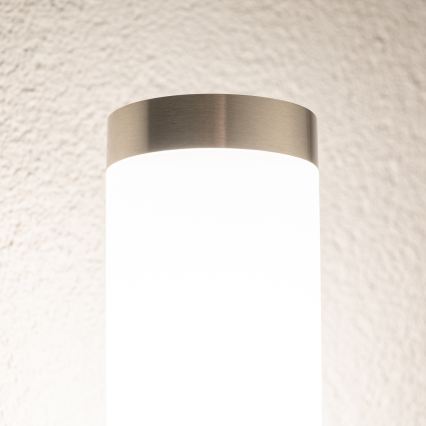 BRILAGI - Lampă de perete exterioară LED RGBW reglabilă ELIA 1xE27/6,5W/230V 2700-6500K IP44 Wi-Fi crom mat