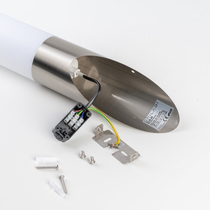 BRILAGI - Lampă de perete LED RGBW reglabilă pentru exterior ELIA 1xE27/6,5W/230V 2700-6500K IP44 Wi-Fi crom mat