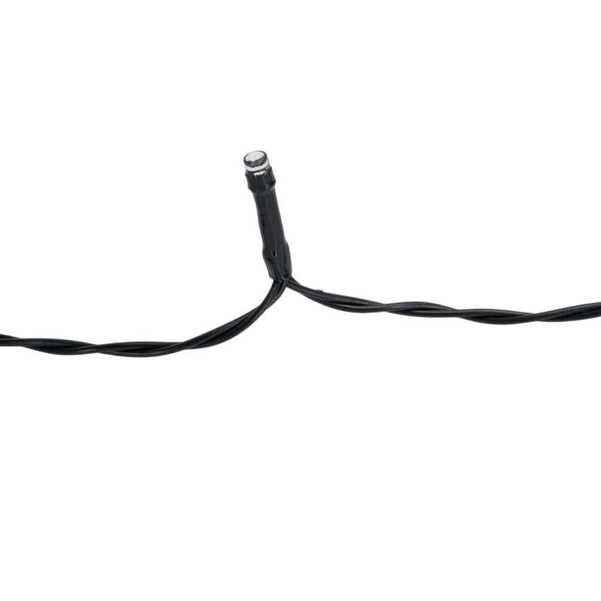 BRILAGI - LED Ghirlandă solară de Crăciun 100xLED/8 funcții 12 m 800 mAh IP65 alb rece