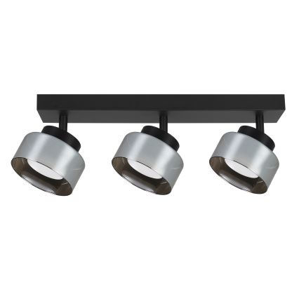 Brilagi - LED Spot AURA LUX 3xGX53/30W/230V negru/fumuriu