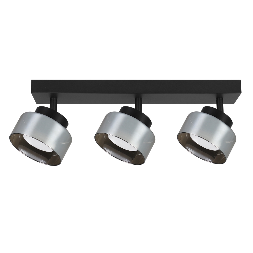 Brilagi - LED Spot AURA LUX 3xGX53/30W/230V negru/fumuriu