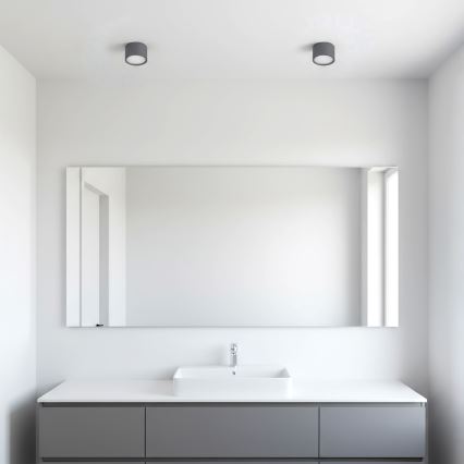 BRILAGI - LED Spot pentru baie SMOOTH 1xGX53/15W/230V 60x82 mm antracit IP54
