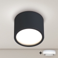BRILAGI - LED Spot pentru baie SMOOTH 1xGX53/15W/230V 60x82 mm negru IP54