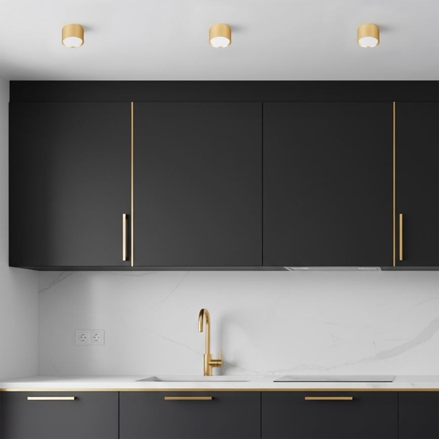 Brilagi - LED Spot SMOOTH 1xGX53/15W/230V auriu