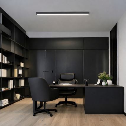 Brilagi - Corp de iluminat LED pentru tavan SYNODICO, montaj aplicat/suspendat, 30W, 230V, 4000K, antracit