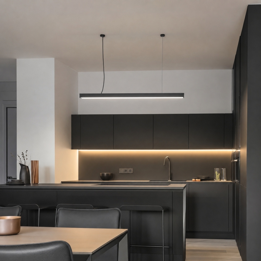 Brilagi - Corp de iluminat LED pentru tavan SYNODICO, montaj aplicat/suspendat, 30W, 230V, 4000K, antracit