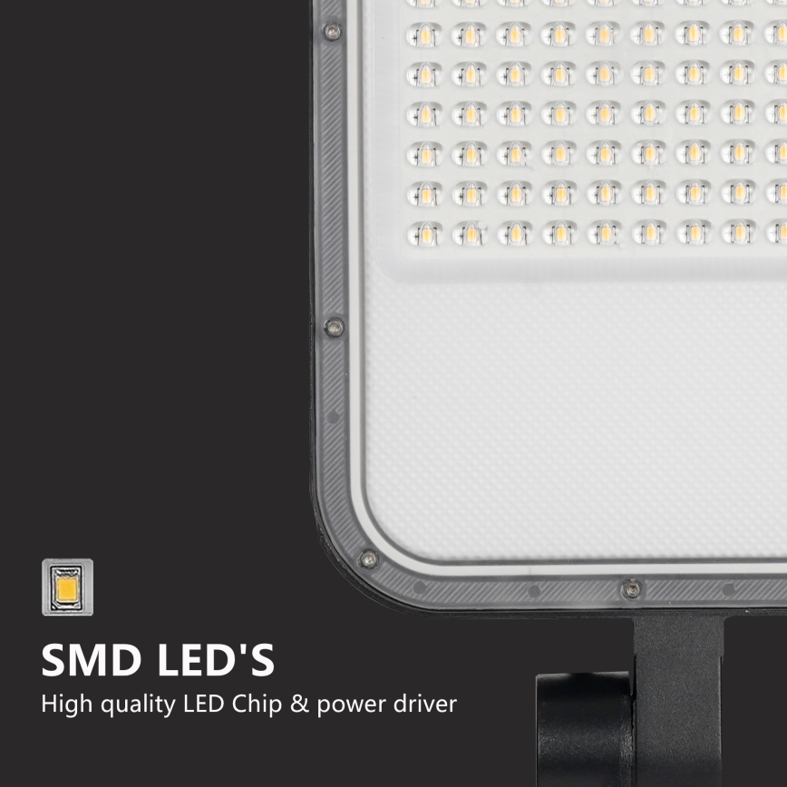 Brilagi - Lampă LED stradală pentru exterior cu articulație URBANLIGHT, 100W, 230V, negru, IP65