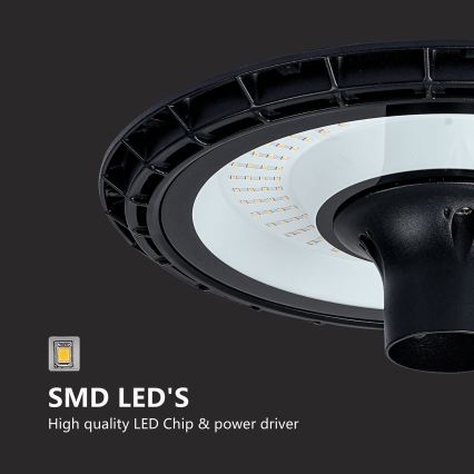 Brilagi - Lampă de stradă LED pentru exterior cu stâlp de 3 m URBANSPARK LED/120W/230V, neagră, IP65